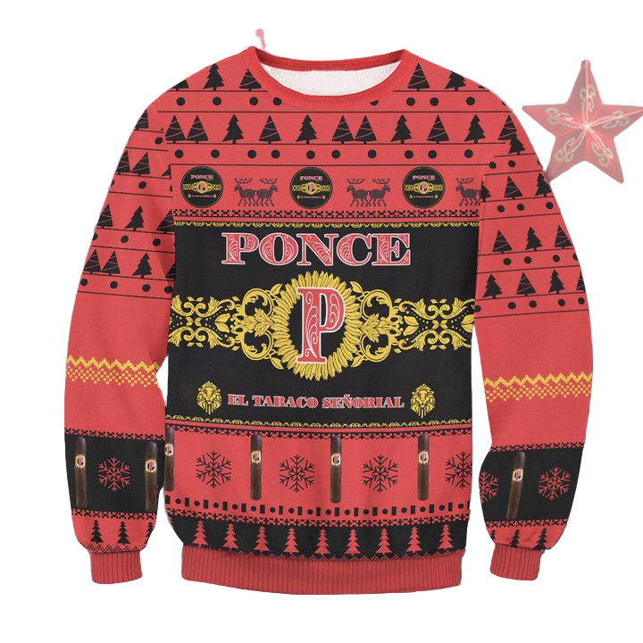 The Ponce Cigar Ugly Christmas Sweater 2022 ? Usalast