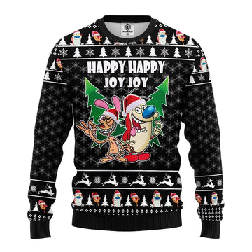 The Ren Stimpy Show Ugly Christmas Sweater Amazing Gift Idea Thanksgiving Gift ? Usalast