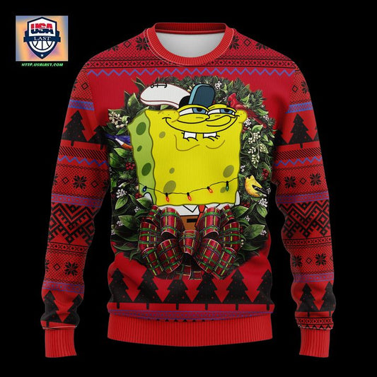 The Spongebob Squarepants Noel Mc Ugly Christmas Sweater Thanksgiving Gift ? Usalast