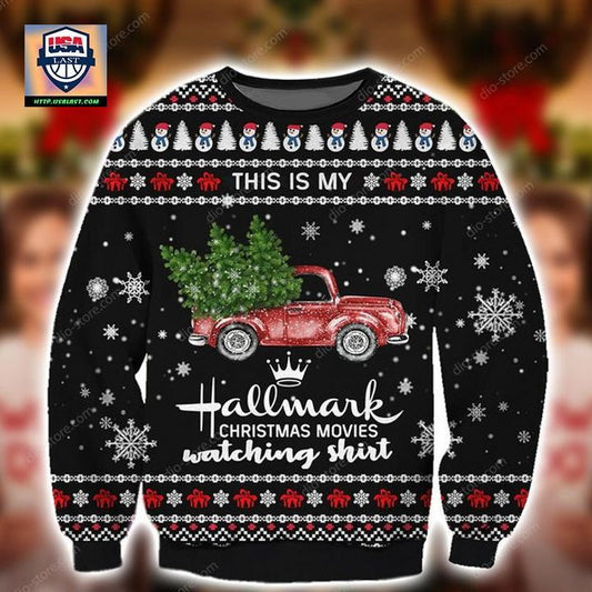 This Is My Hallmark Christmas Movies Watching Truck Car Sweater ? Usalast