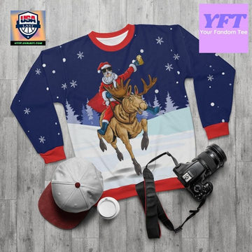 This Is My Merry Santa Xmassnow Is Out Ho Ho Ho Is Out 3d Ugly Christmas Sweater ? Usalast
