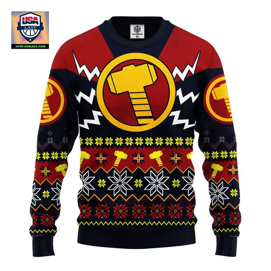 Thor Avengers Ugly Christmas Sweater Amazing Gift Idea Thanksgiving Gift ? Usalast