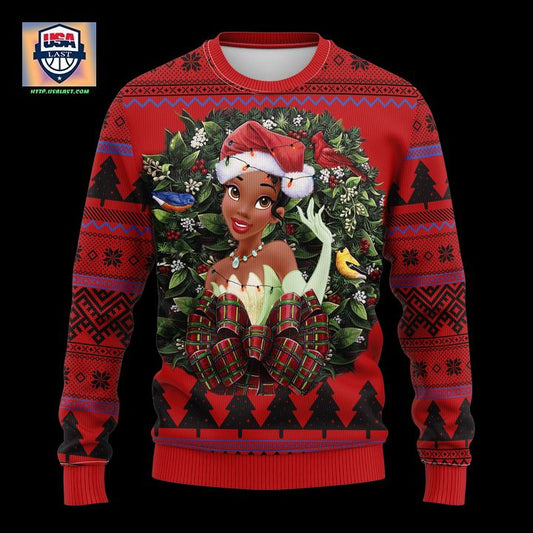 Tiana Princess Noel Mc Ugly Christmas Sweater Thanksgiving Gift ? Usalast