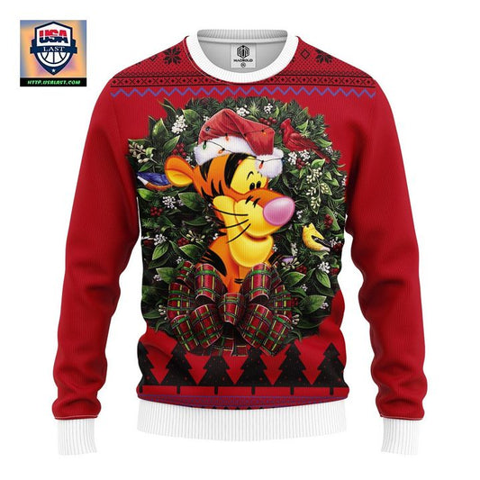 Tiger Pooh Noel Mc Ugly Christmas Sweater Ugly Christmas Sweater Thanksgiving Gift ? Usalast