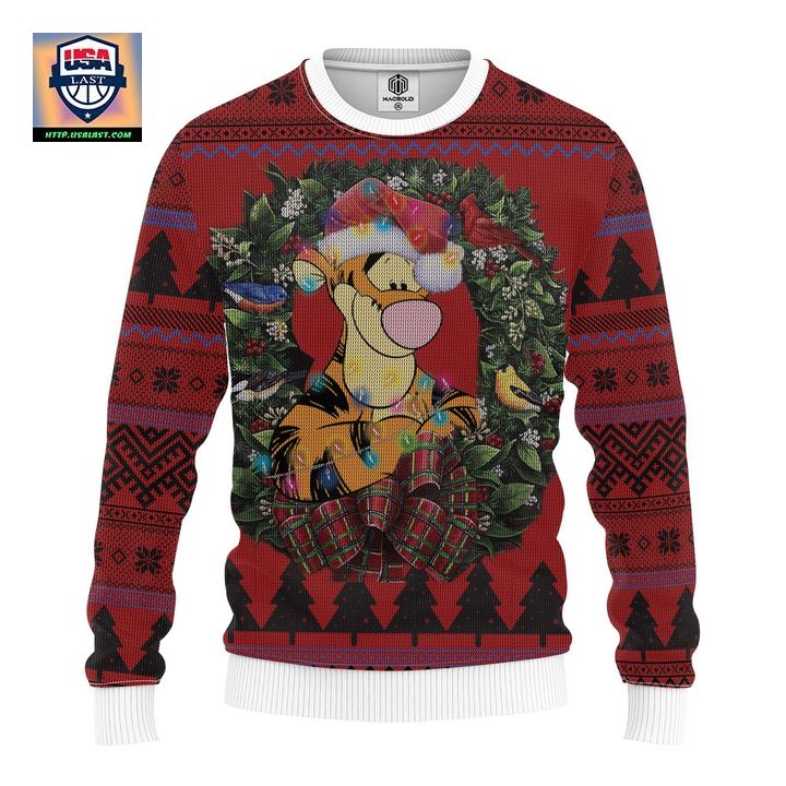 Tigger Winnie The Pooh Christmas Mc Ugly Christmas Sweater Thanksgiving Gift ? Usalast
