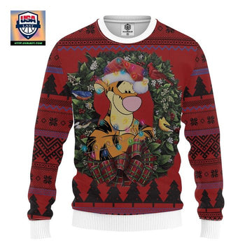 Tigger Winnie The Pooh Christmas Mc Ugly Christmas Sweater Thanksgiving Gift ? Usalast