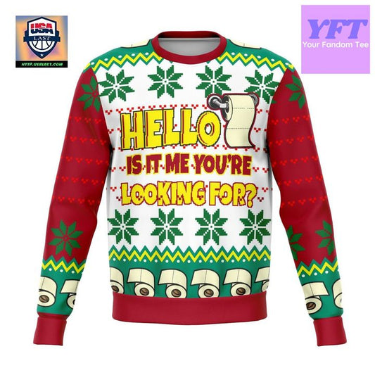 Tissue Hello Meme 2022 Design 3d Ugly Christmas Sweater ? Usalast