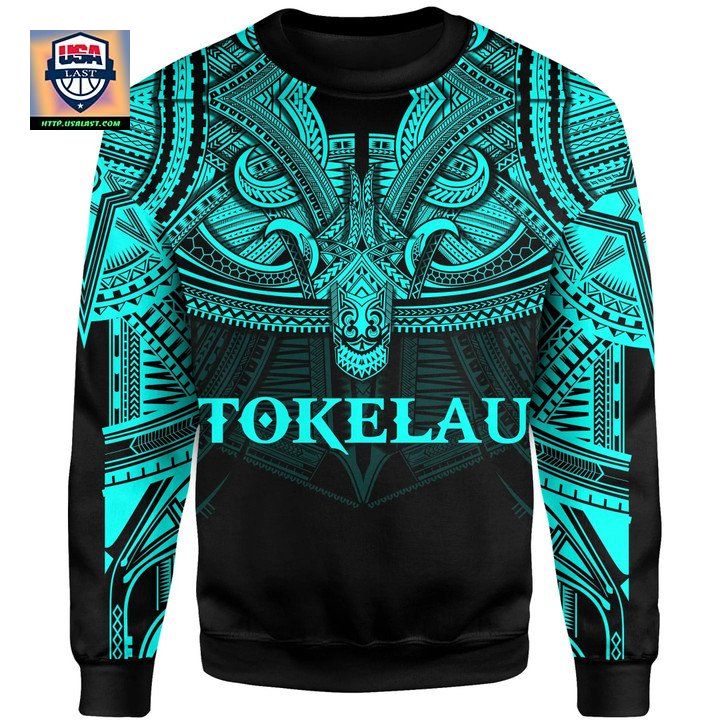 Tokelau Blue Sweater Polynesian A15 ? Usalast