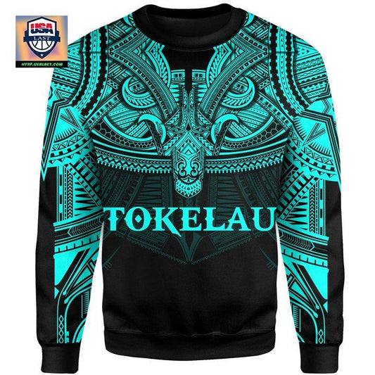 Tokelau Blue Sweater Polynesian A15 ? Usalast