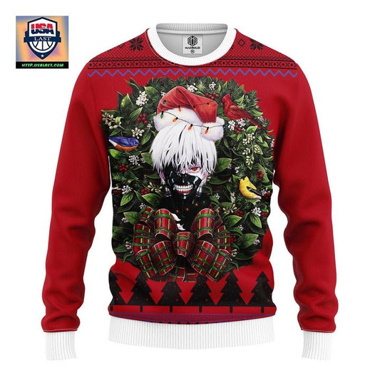 Tokyo Ghoul Noel Mc Ugly Christmas Sweater Thanksgiving Gift ? Usalast