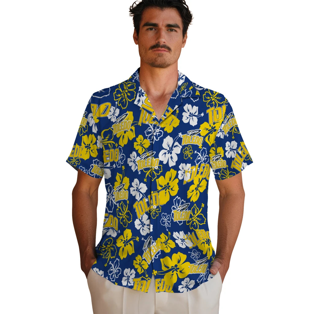 Toledo Rockets Hibiscus Bloom Hawaiian Shirt – Moonbestprint