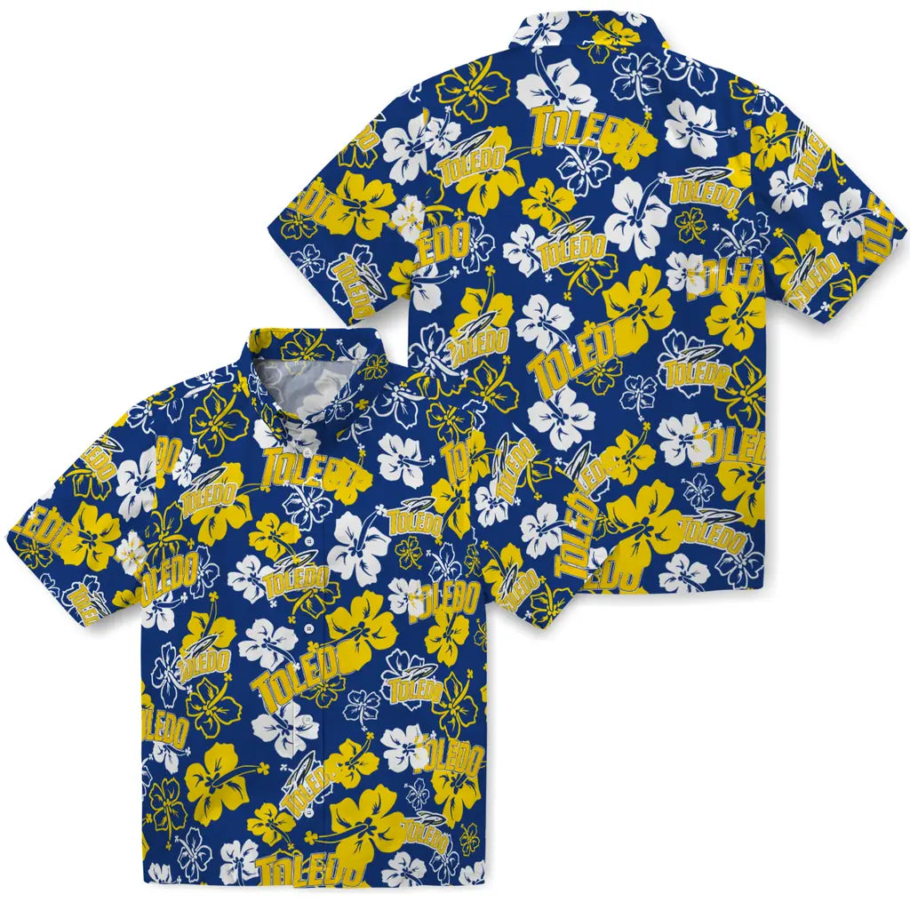 Toledo Rockets Hibiscus Bloom Hawaiian Shirt – Moonbestprint