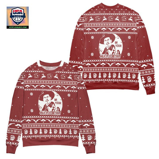Tomstone Im Your Huckleberry Ugly Christmas Sweater ? Usalast