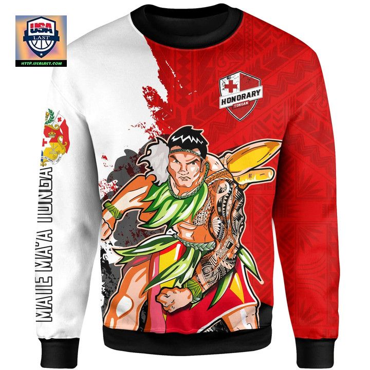 Tonga Sweater Tongan Pride A7 ? Eb01 ? Usalast
