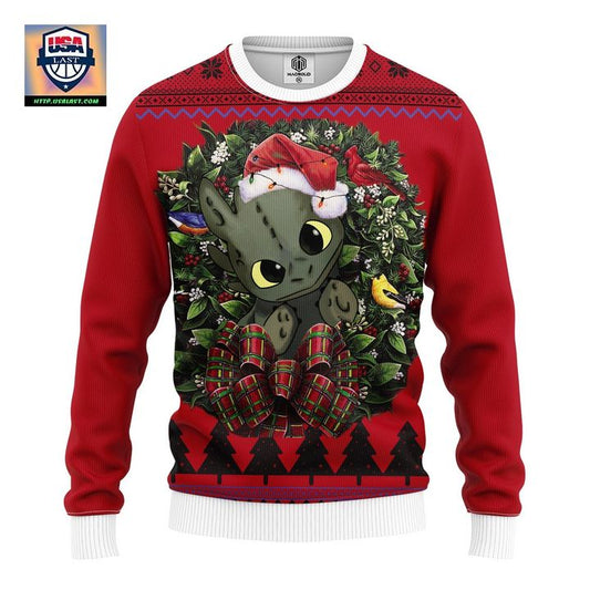 Toothless _How To Train Your Dragon Mc Ugly Christmas Sweater Thanksgiving Gift ? Usalast