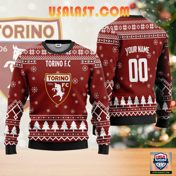 Torino FC Personalized Ugly Christmas Sweater Red Version ? Usalast