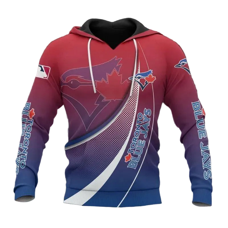 Toronto Blue Jays All Over Print MLB MLB All Over Print Hoodie -Moonbestprint