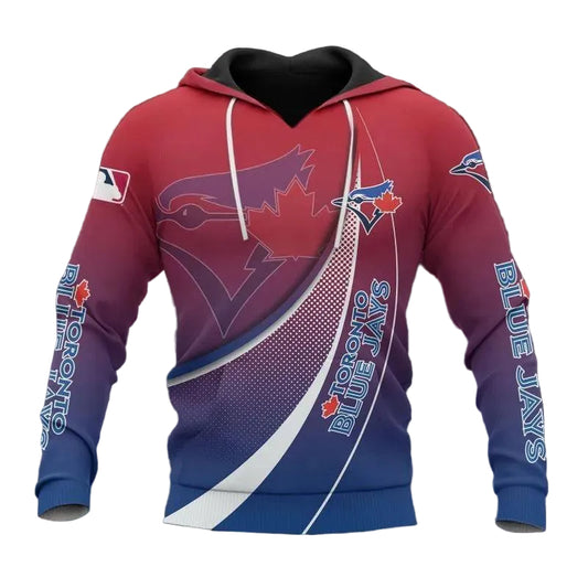 Toronto Blue Jays All Over Print MLB MLB All Over Print Hoodie -Moonbestprint