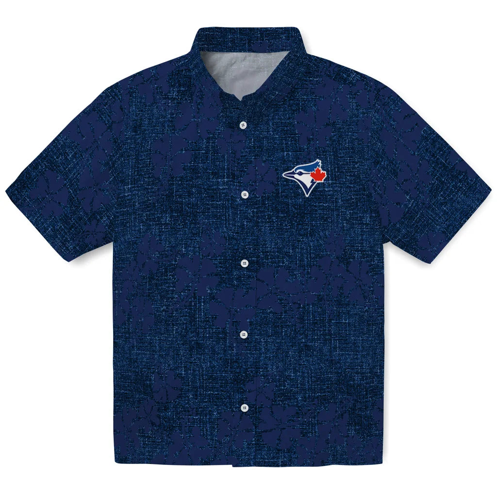 Toronto Blue Jays Hawaiian Shirt - 50th State Flower | Moonbestprint