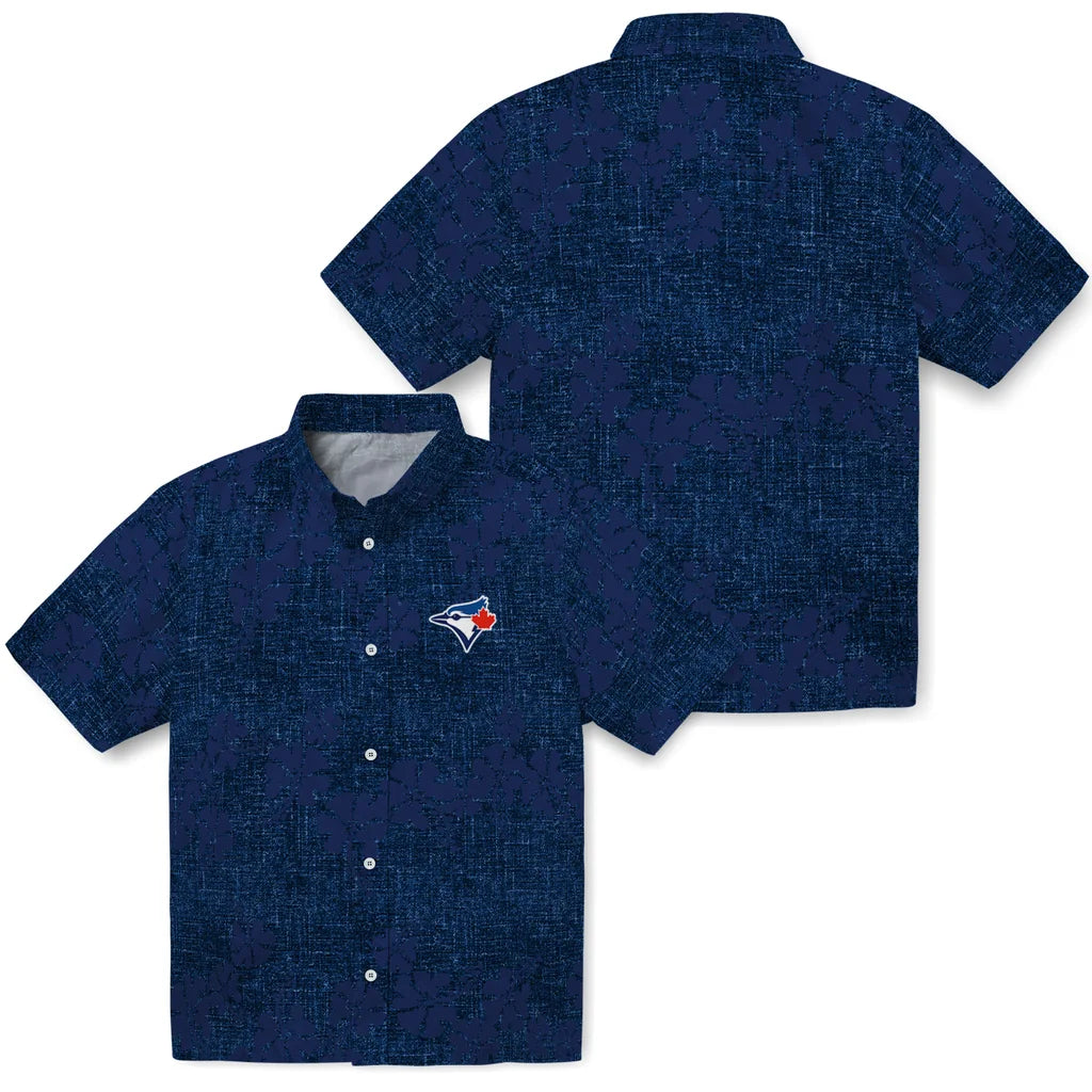 Toronto Blue Jays Hawaiian Shirt - 50th State Flower | Moonbestprint