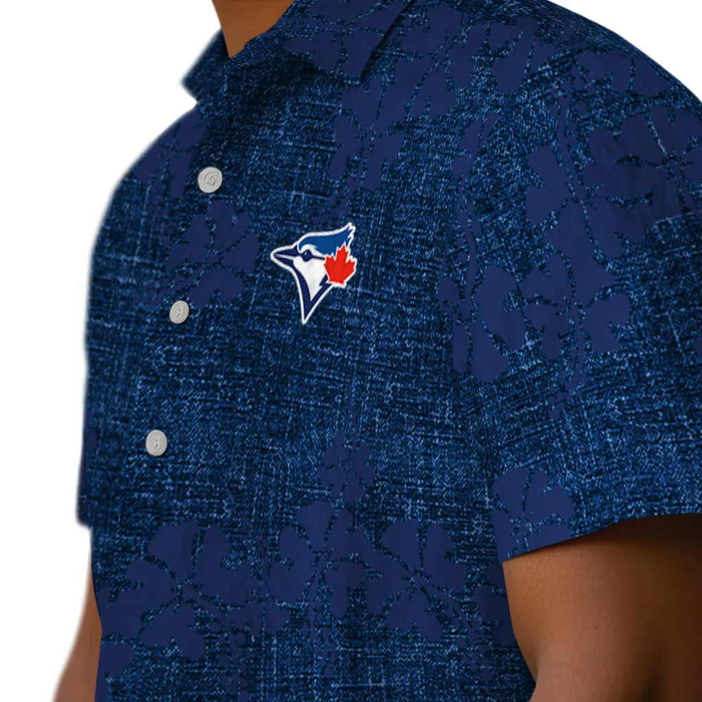Toronto Blue Jays Hawaiian Shirt - 50th State Flower | Moonbestprint