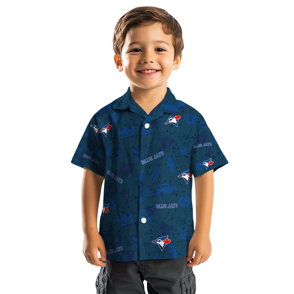 Toronto Blue Jays Hawaiian Shirt - Beach Vibe | Moonbestprint