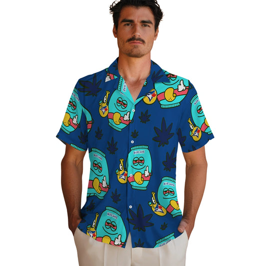 Toronto Blue Jays Hawaiian Shirt - Chill Vibe | Moonbestprint