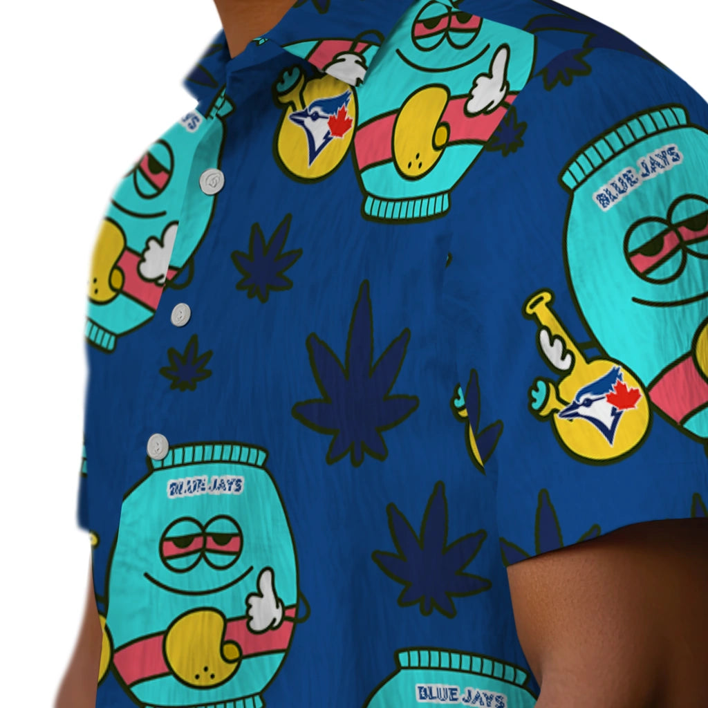 Toronto Blue Jays Hawaiian Shirt - Chill Vibe | Moonbestprint