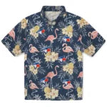 Toronto Blue Jays Hawaiian Shirt - Flamingo Hibiscus | Moonbestprint
