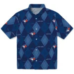 Toronto Blue Jays Hawaiian Shirt - Golfing Plaid | Moonbestprint