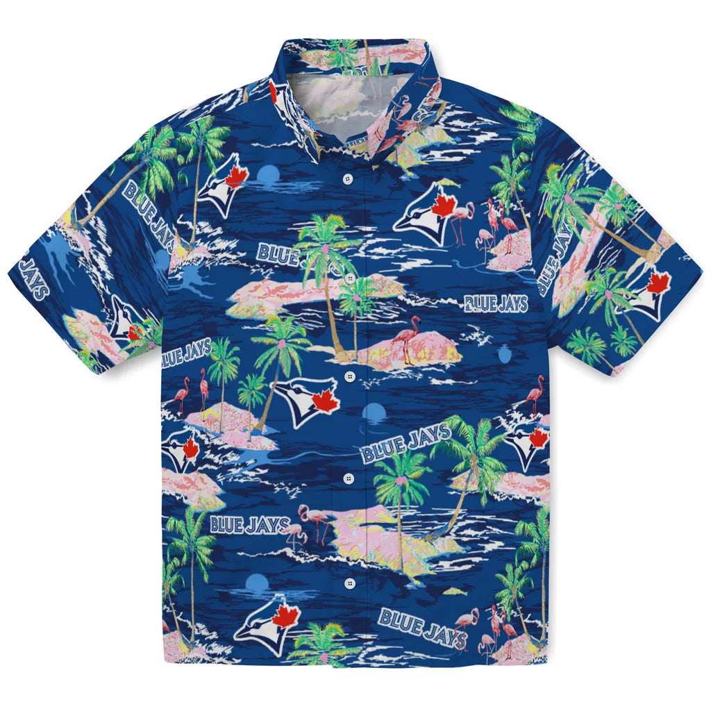 Toronto Blue Jays Hawaiian Shirt - Hawaii Island | Moonbestprint
