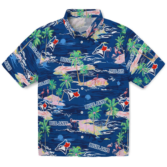 Toronto Blue Jays Hawaiian Shirt - Hawaii Island | Moonbestprint
