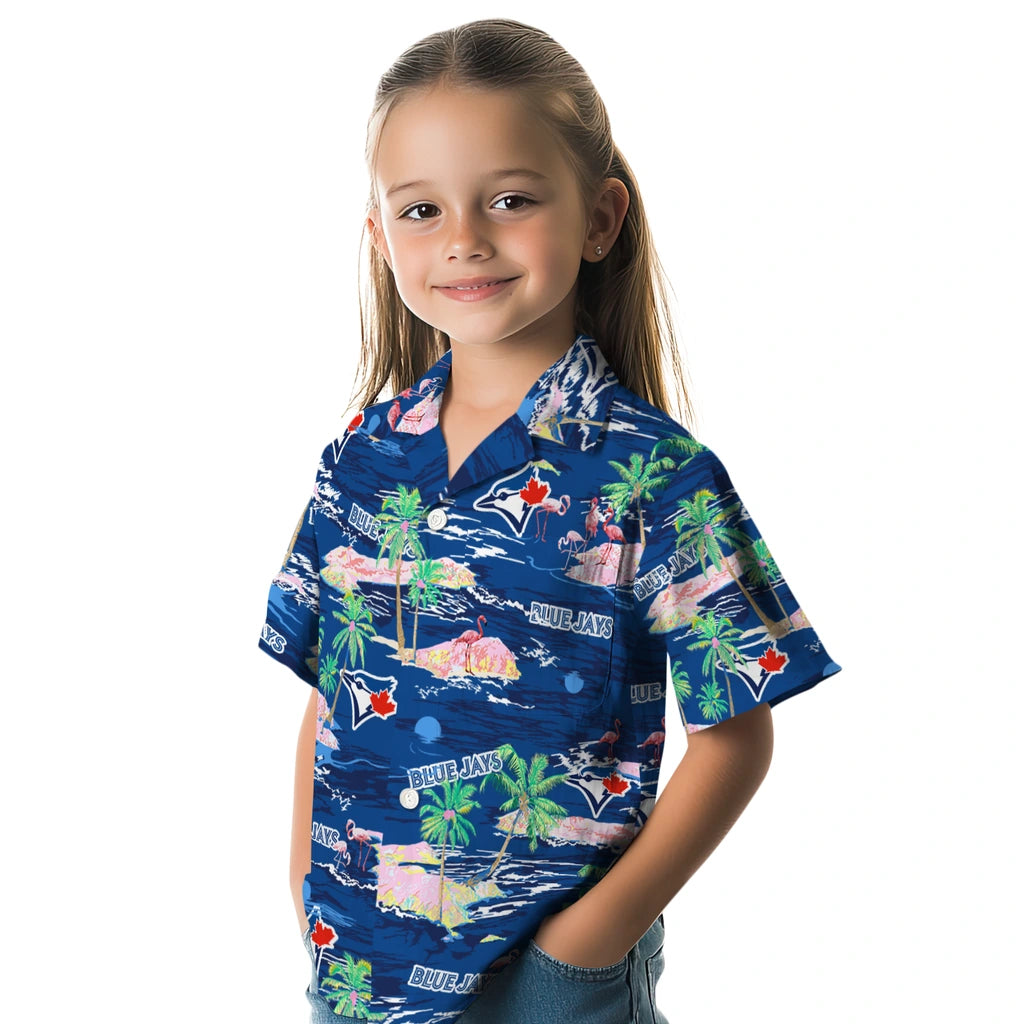 Toronto Blue Jays Hawaiian Shirt - Hawaii Island | Moonbestprint