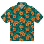 Toronto Blue Jays Hawaiian Shirt - Hibiscus and Palm Leaves | Moonbestprint