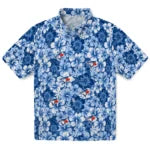 Toronto Blue Jays Hawaiian Shirt - Hibiscus Blooms | Moonbestprint