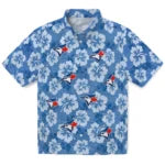 Toronto Blue Jays Hawaiian Shirt - Hibiscus Cluster | Moonbestprint