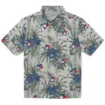 Toronto Blue Jays Hawaiian Shirt - Hibiscus Designs | Moonbestprint