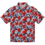 Toronto Blue Jays Hawaiian Shirt - Hibiscus Fiesta | Moonbestprint
