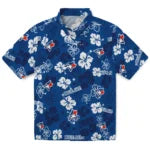 Toronto Blue Jays Hawaiian Shirt - Hibiscus Flower Design | Moonbestprint