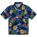 Toronto Blue Jays Hawaiian Shirt - Hibiscus Tiki Jungle | Moonbestprint