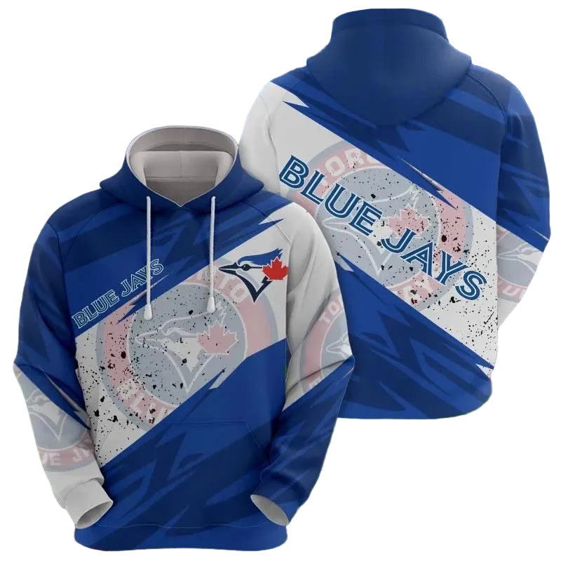 Toronto Blue Jays MLB All Over Print Hoodie -Moonbestprint