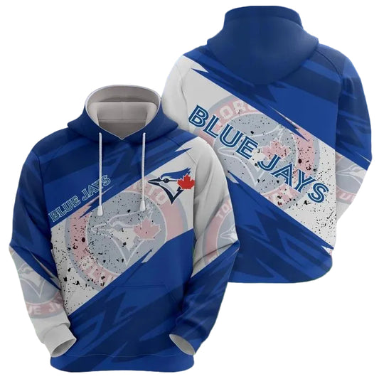 Toronto Blue Jays MLB All Over Print Hoodie -Moonbestprint