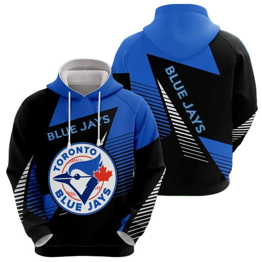 Toronto Blue Jays Printed MLB All Over Print Hoodie -Moonbestprint