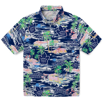 Toronto Maple Leafs Flamingo Retreat 2026 Hawaiian Shirt – Moonbestprint