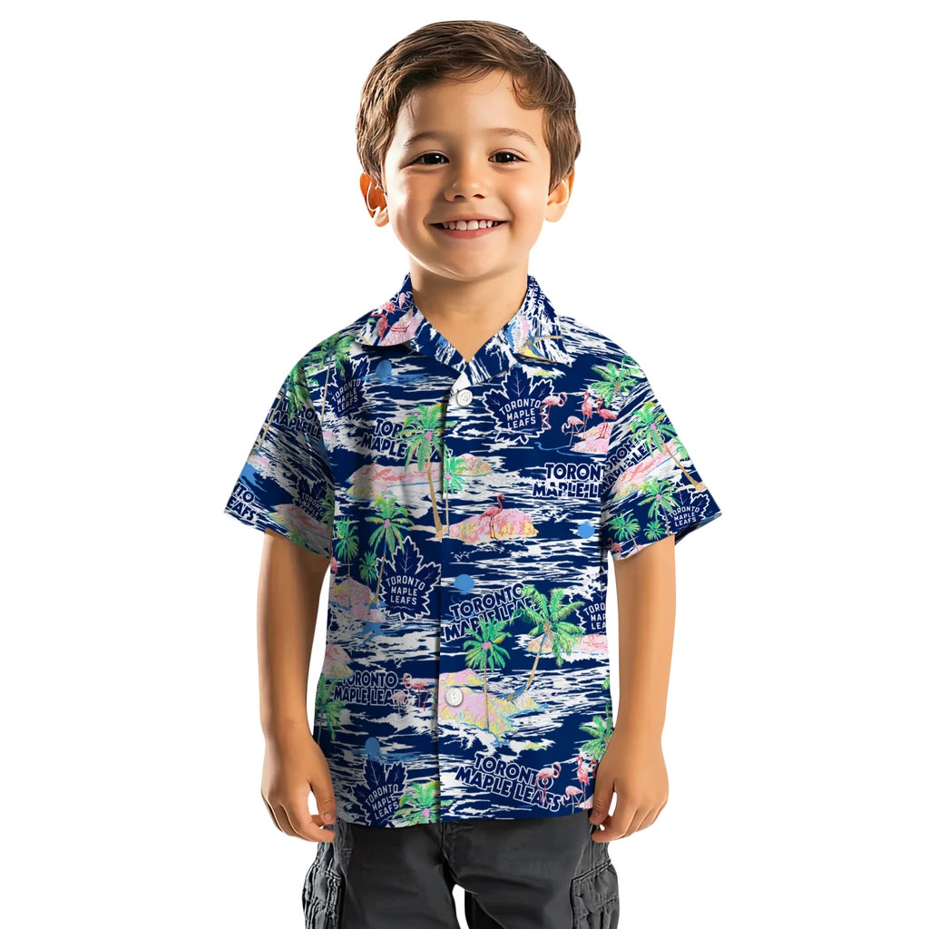 Toronto Maple Leafs Flamingo Retreat 2026 Hawaiian Shirt – Moonbestprint