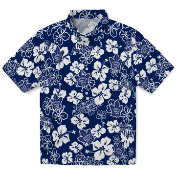 Toronto Maple Leafs Hibiscus Bloom Hawaiian Shirt – Moonbestprint