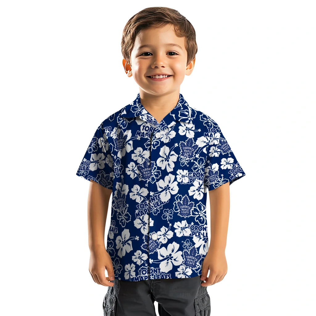 Toronto Maple Leafs Hibiscus Bloom Hawaiian Shirt – Moonbestprint