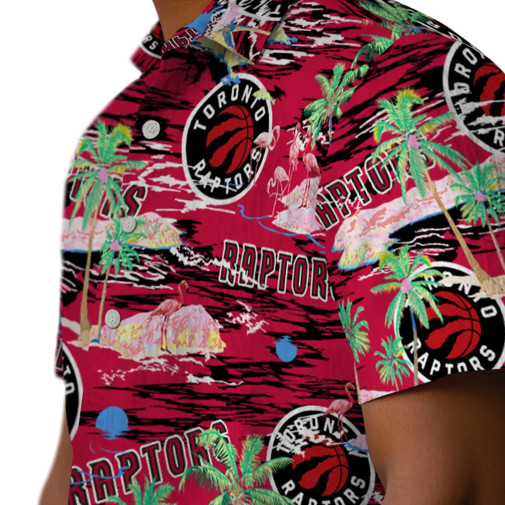 Toronto Raptors Flamingo Retreat 2026 Hawaiian Shirt – Moonbestprint