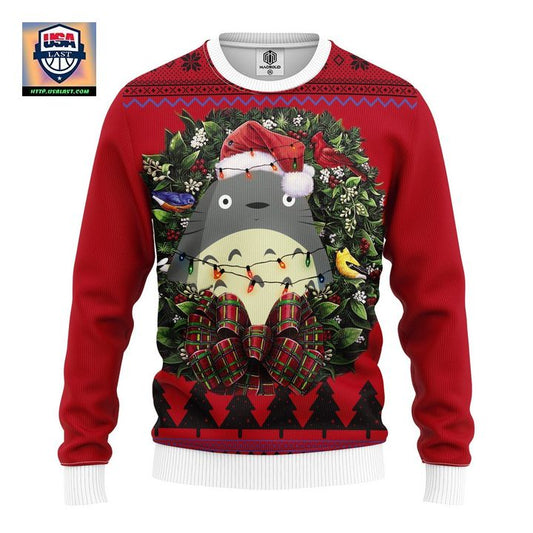 Totoro Noel 1 Mc Ugly Christmas Sweater Thanksgiving Gift ? Usalast