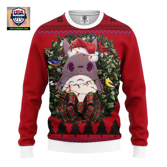 Totoro Noel Mc Ugly Christmas Sweater Thanksgiving Gift ? Usalast
